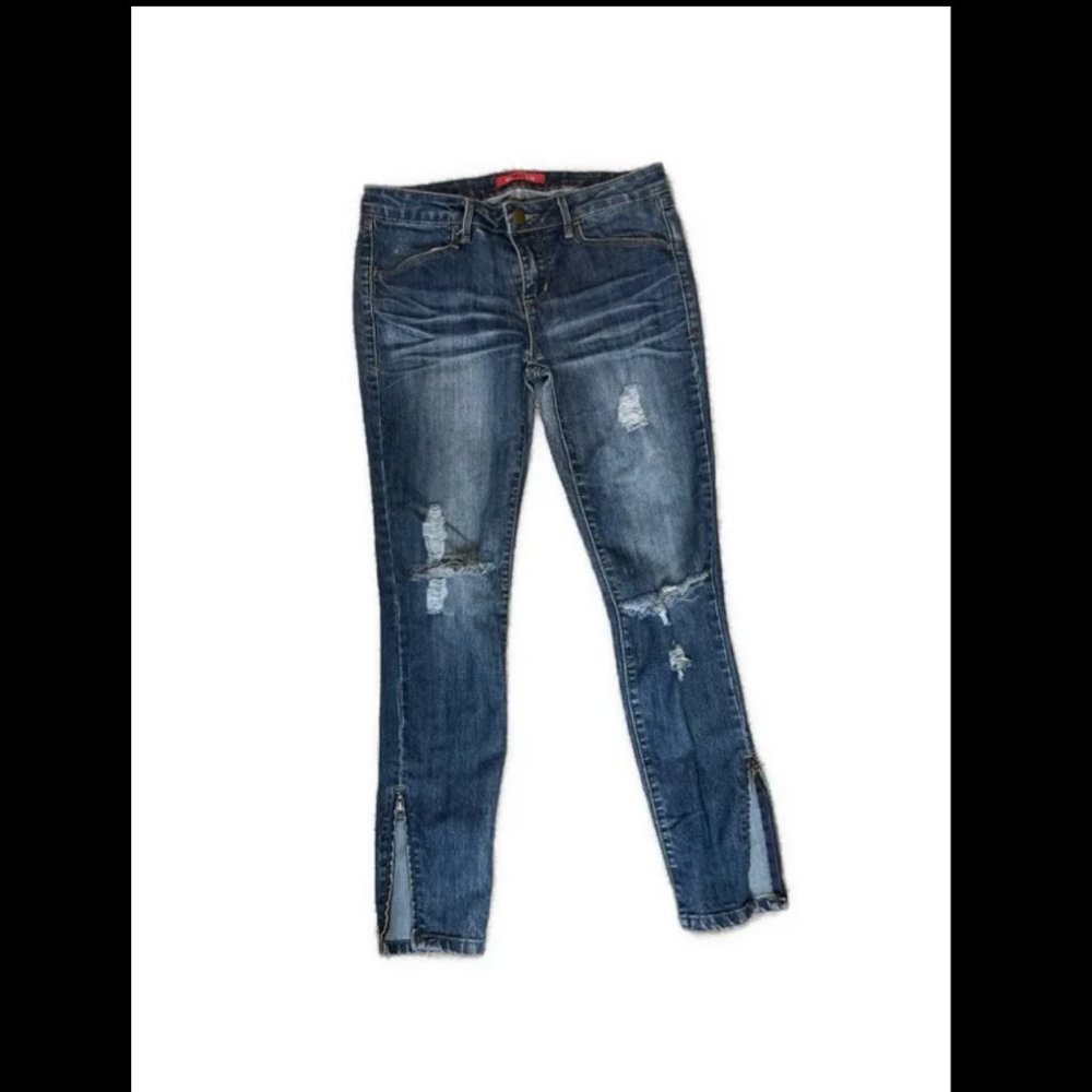 Forever 21 Jeans Zip Ankles Size 28